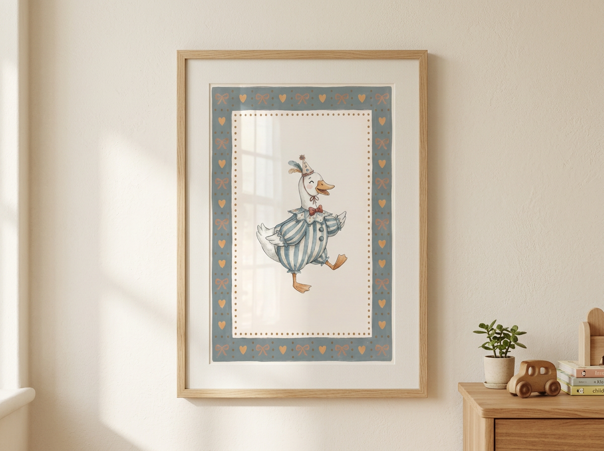 Gigi Goose: On Parade | A3 Print